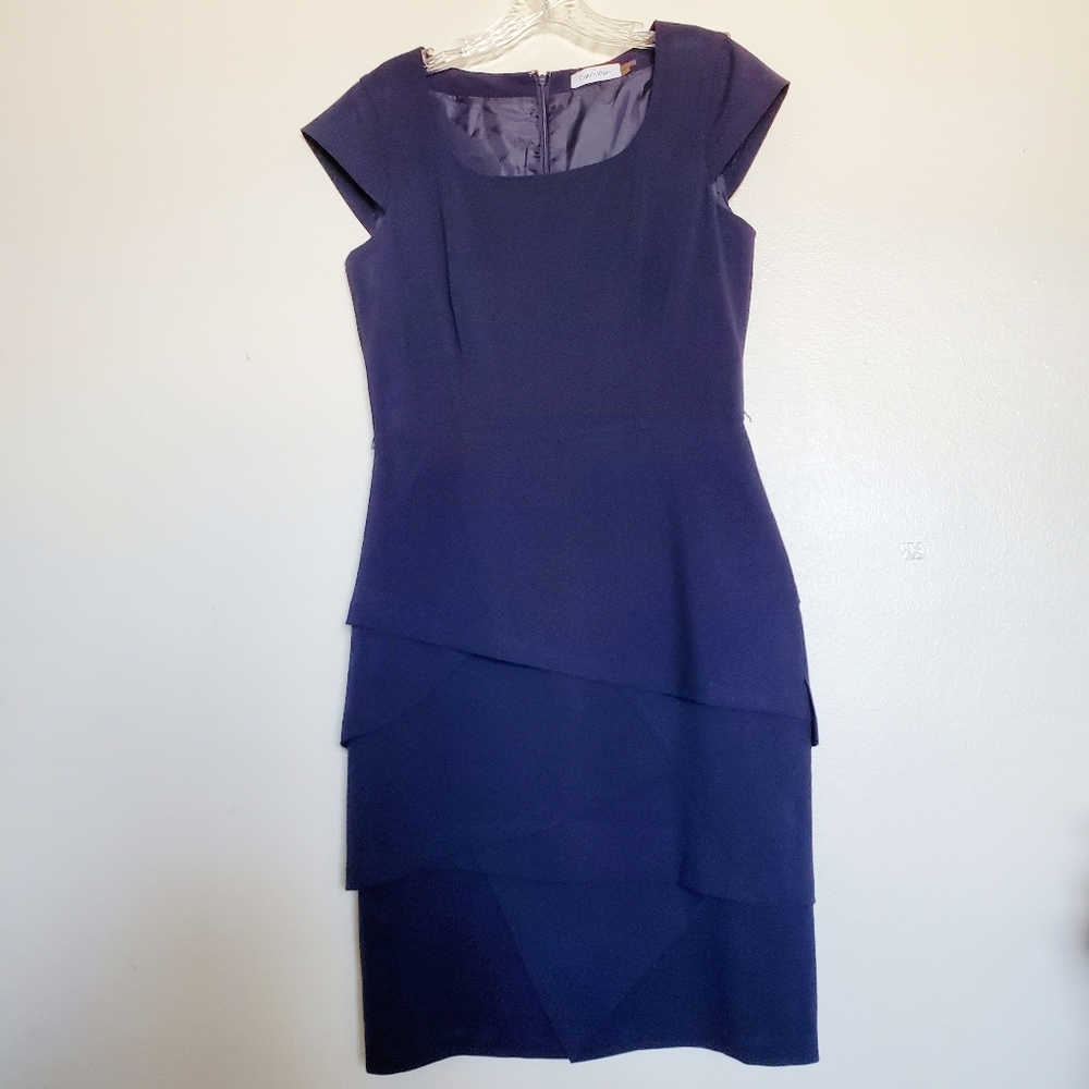 Calvin Klein shift dress sz 6